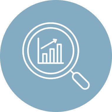 seo modern simgesinin vektör illüstrasyonu