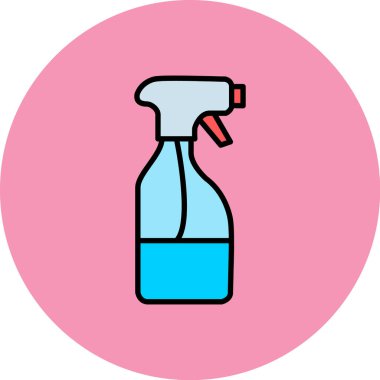 Şişe. Web simgesi basit illüstrasyon