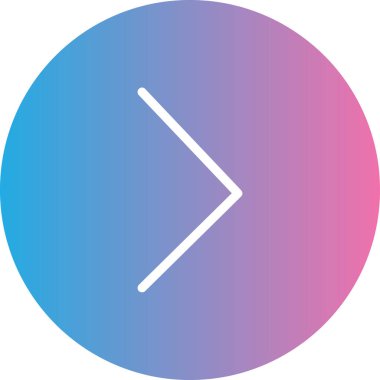 Arkaplan grubunda ok simgesi izole edildi