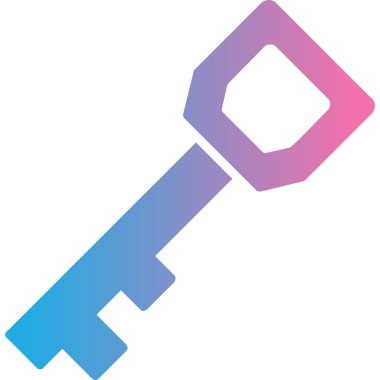 vektör simge anahtar sembolü