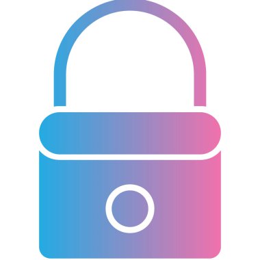 ikon vektör illüstrasyonunu kilitle