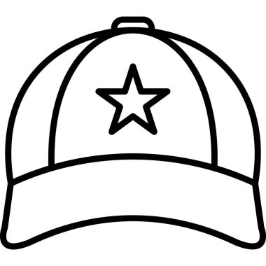 Beyaz arkaplanda izole edilmiş hat simgesi