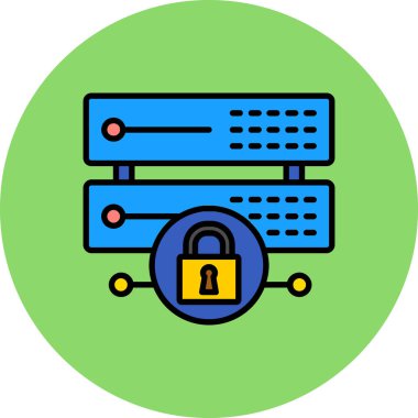 sunucu simgesi çizimi