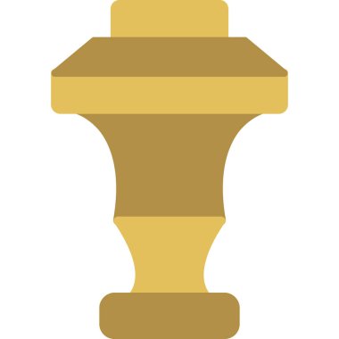 Düz satranç taşı simgesi