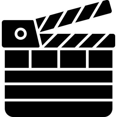 Film Clapper vektör simgesi