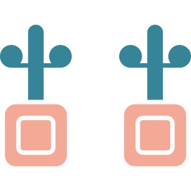 Modern b 'nin vektör illüstrasyonunda müziğin eksik simgesi