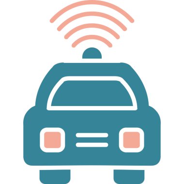 - Araba. Web simgesi basit illüstrasyon