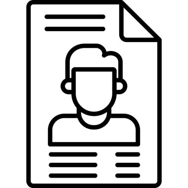 Pano simgesi olan adam, özet biçimi