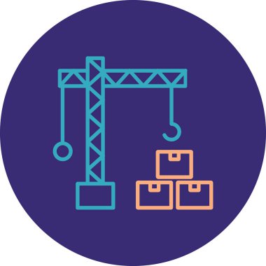 vektör yapı simgesi illüstrasyonu