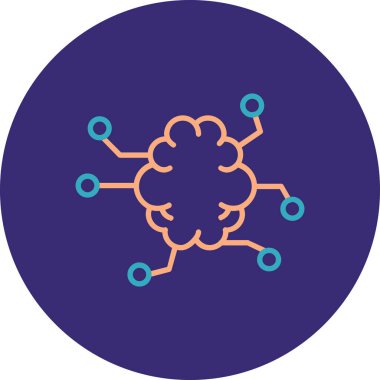 Bir kar tanesi simgesinin vektör çizimi