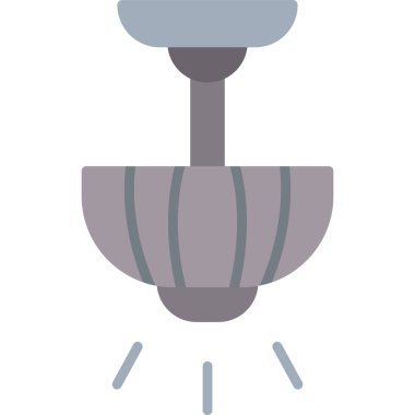 Vektör düzlüğü simgesi. Mutfak aletleri.