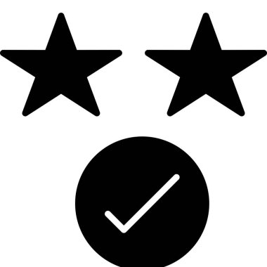 Derecelendirme vektör yıldız simgesi