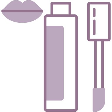 ruj simgesi vektör çizimi