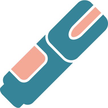 İlaç şişesi. Web simgesi vektör illüstrasyonu