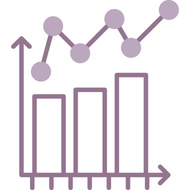 grafik ikonu vektör illüstrasyonu