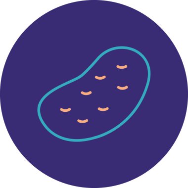 Gıda simgesinin vektör illüstrasyonu