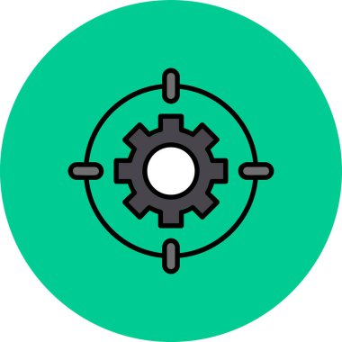 Vektör dişli simge tasarlamak