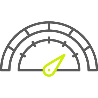 Yapı vektörü renk çizgisi simgesi