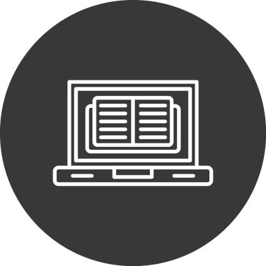 Vektör illüstrasyonu, kitap simgesi, vektör