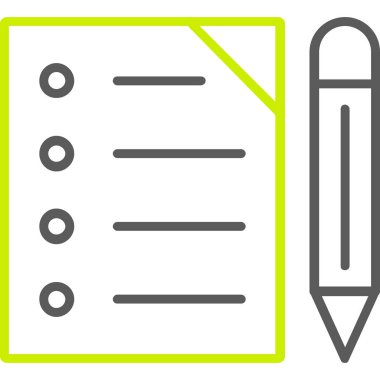 kalem simgesi vektör illüstrasyonu