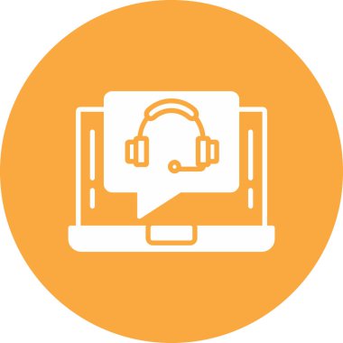 Modern dizüstü bilgisayar simgesinin vektör illüstrasyonu