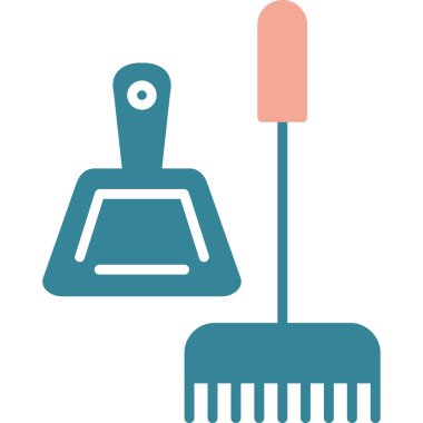 fırça. Web simgesi basit illüstrasyon