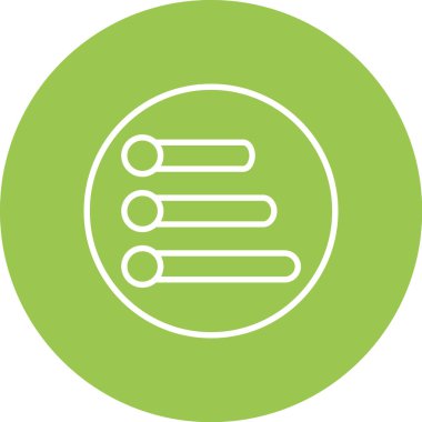 Eşsiz Vektör Satırı Simgesi