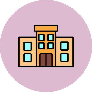 ev simgesi vektör illüstrasyonu