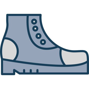 Çizme simgesi. vektör illüstrasyonu