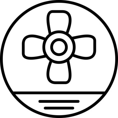 Modern oto tamir simgesinin vektör illüstrasyonu