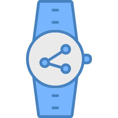 Akıllı çocuk. Web simgesi basit illüstrasyon