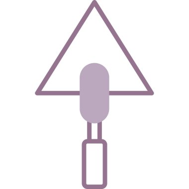 Tek bir simgenin vektör illüstrasyonu