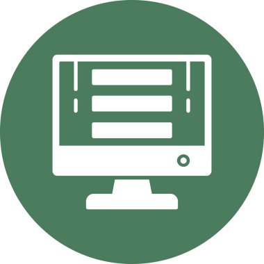 laptop vektör simgesi, modern biçim