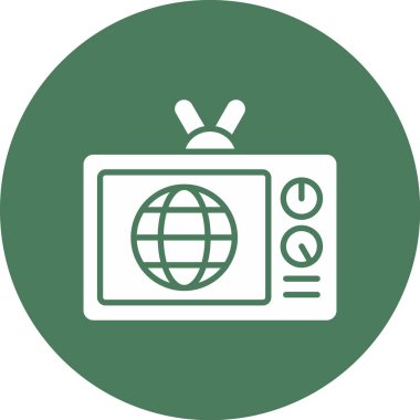 tv simge vektör çizim