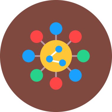 seo modern simgesinin vektör illüstrasyonu