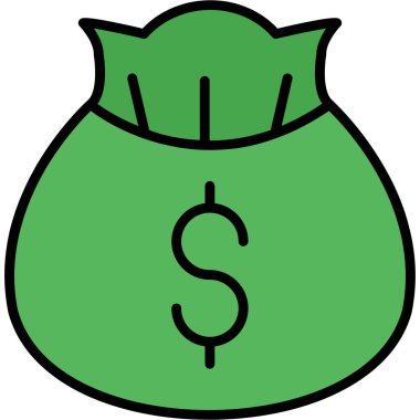 çanta para çantası simgesi