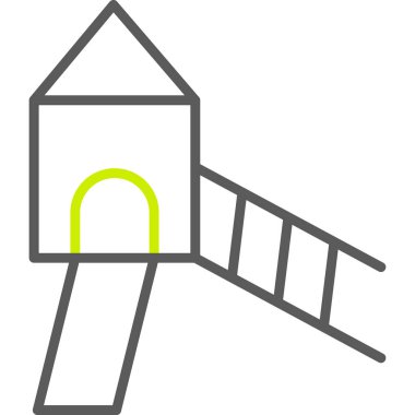 Uydu Simgesi, vektör illüstrasyonu