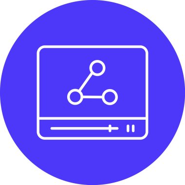 seo modern simgesinin vektör illüstrasyonu