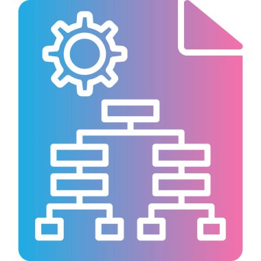 seo modern simgesinin vektör illüstrasyonu