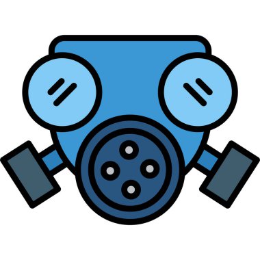 Gaz borusu ikonu. Ana hatlı gaz boru vektör çizimi. düz tasarım beyaz arkaplanda izole edildi