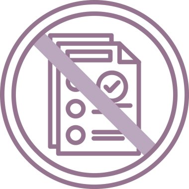 - Hayır. Web simgesi basit illüstrasyon