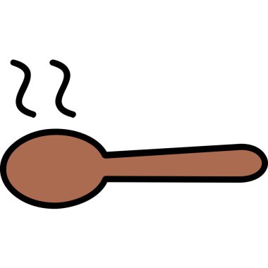 kahve çekirdeği ikonu vektör illüstrasyonu