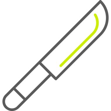 Kalem simgesi. Web simgesi basit illüstrasyon