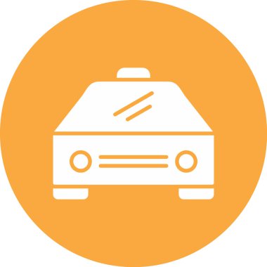 - Araba. Web simgesi basit illüstrasyon