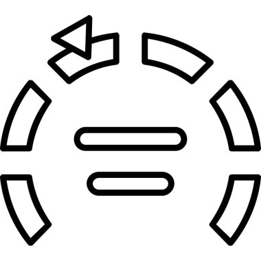 Mıknatıs simgesini, anahat stili