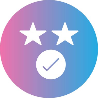 derecelendirme simgesi vektör illüstrasyonu