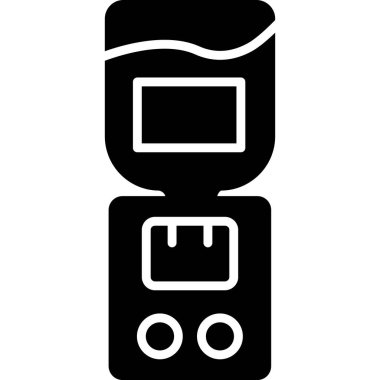 Kamera simgesi, vektör illüstrasyonu