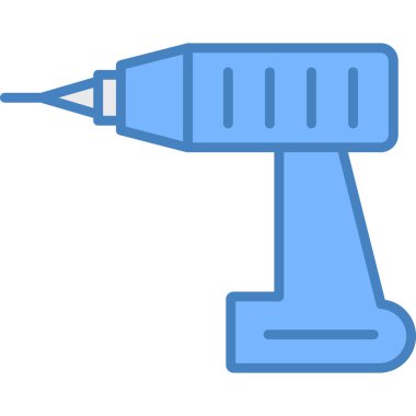 Tornavida. Web simgesi basit illüstrasyon
