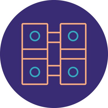 seo modern simgesinin vektör illüstrasyonu