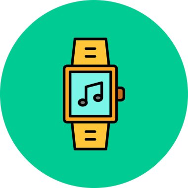 vektör akıllı saat ico